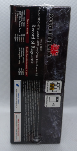 Cardfight!! Vanguard Record of Ragnarok Booster Box Trading Cards English New - Image 2