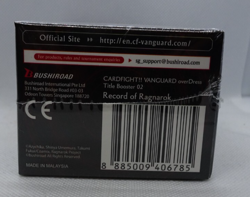 Cardfight!! Vanguard Record of Ragnarok Booster Box Trading Cards English New - Image 4