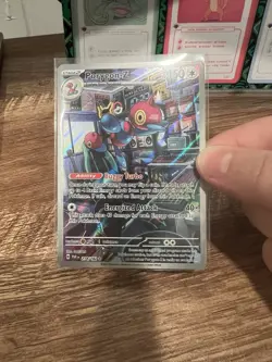 Pokemon Porygon-Z TCG Holo Card 214/182 Sv04: Paradox Rift Illustration Rare - Image 3