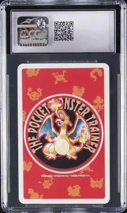 1996 POKEMON PLAYING CARDS JPN RED DECK #7 CHANSEY CGC 10 GEM MINT - Image 2