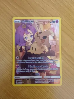 Mimikyu (Secret) 245/236 Sm-Cosmic Eclipse Holo Pokemon Card Mint Condition - Image 1