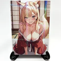 My Dress-Up Darling Marin Kitagawa Sexy Anime Waifu Girl Lewd Goddess Story Card - Image 2