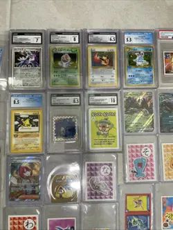 Pokemon Graded Card Lot PSA CGC Mixed Singles English Japanese Resellers Lot! - Image 3