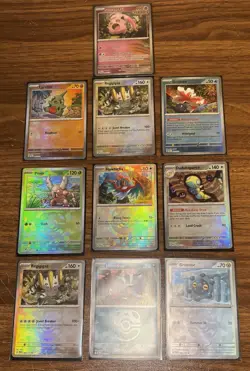 POKEMON TCG Lot Of 10 Prismatic Evolutions MASTER BALL Reverse Holo Cards - Image 1