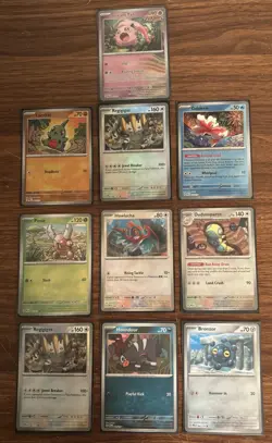 POKEMON TCG Lot Of 10 Prismatic Evolutions MASTER BALL Reverse Holo Cards - Image 2