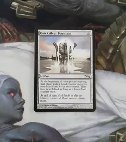 Quicksilver Fountain Mirrodin Eluge The Shoreless Sea MTG - Image 1