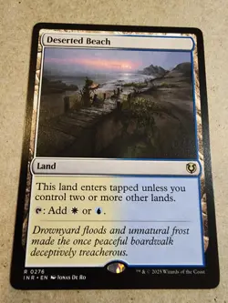Deserted Beach - #276 Regular - Innistrad Remastered - Mtg - Image 1