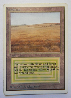 SAVANNAH : UNLIMITED : MTG : 1993 : GOOD: SEE PHOTO'S:MULTILAND - Image 1