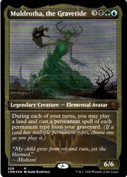 MTG Muldrotha, the Gravetide (Foil Etched) (528) | NM | Commander Legends {CMR} - Image 2