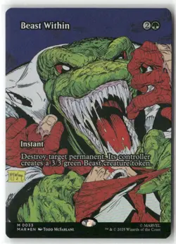 Beast Within (Borderless) Marvel Eternal-Legal Foil - Image 1