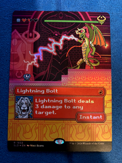 Lightning Bolt (1822) (Rainbow Foil) - Secret Lair Drop Series - Light Play - Image 1