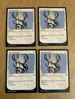 FIRE DIAMOND X4 Commander Legends: Battle For Baldur's Gate NM - Image 1