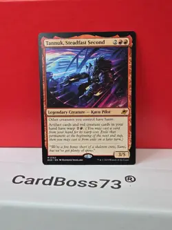 M 0162 Tannuk, Steadfast Second Edge of Eternities Magic the Gathering Regular - Image 1