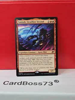 M 0162 Tannuk, Steadfast Second Edge of Eternities Magic the Gathering Regular - Image 4