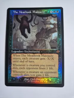 The Meathook Massacre retro foil MTG single, Innistrad Remastered 387, M NM - Image 1