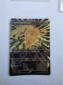 Aettir and Priwen (Borderless) Final Fantasy Foil - Image 1