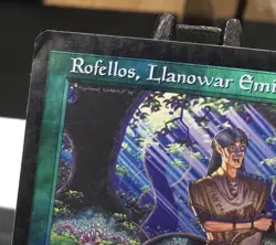 MTG Rofellos, Llanowar Emissary Foil, MP - 118/143 Magic the Gathering - Image 3