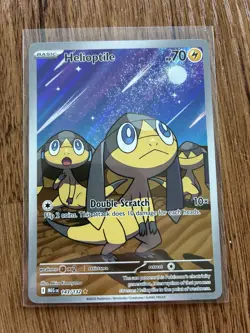 2025 Mega Evolution Helioptile Illustration Rare #143/132 - Image 1