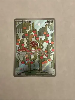 Pokemon TCG Shuckle 136/132 Mega Evolution Secret Rare - Image 1