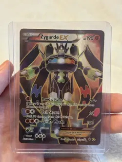 Zygarde EX 054A/124 Alternate Art Promo NM Fates Collide Mega Powers Pokemon - Image 1