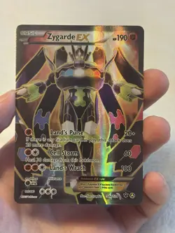 Zygarde EX 054A/124 Alternate Art Promo NM Fates Collide Mega Powers Pokemon - Image 5