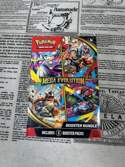 Pokemon TCG ME01 Mega Evolution Booster Bundle Sealed New - Image 1