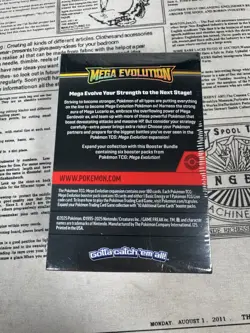 Pokemon TCG ME01 Mega Evolution Booster Bundle Sealed New - Image 2