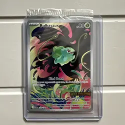 Pokemon Mega Evolution Bulbasaur 133/132 Mega Evolution Stamped Promo Sealed - Image 1