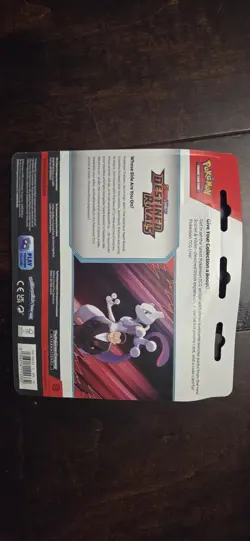 Pokemon Destined Rivals 3-Pack Blister Sealed - Image 2