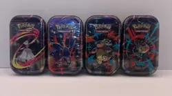 Pokemon Mega Evolutions Mini Tin Pokemon TCG Sealed Individual Tins - Image 1
