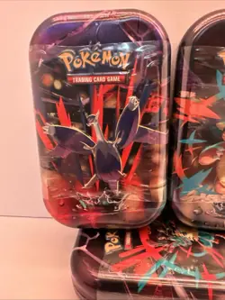 Pokemon Mega Evolutions Mini Tin Pokemon TCG Sealed Individual Tins - Image 2