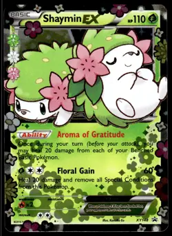 Pokemon TCG XY Promos #XY148 Shaymin EX MP - Image 1