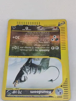 Houndoom 12/144 Skyridge Reverse Holo Rare Pokemon TCG Nintendo e-reader MP - Image 4