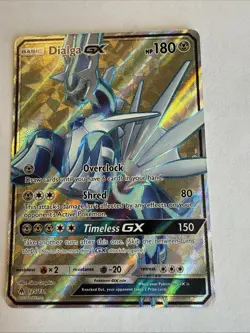 Pokemon TCG Dialga GX Forbidden Light 125/131 Ultra Rare Full Art NM - Image 1