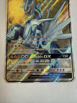 Pokemon TCG Dialga GX Forbidden Light 125/131 Ultra Rare Full Art NM - Image 3