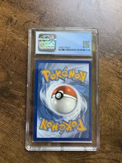 2020 Pokemon FRENCH Black Star Promo Charizard V FA SWSH050 CGC 8.5 - Image 2