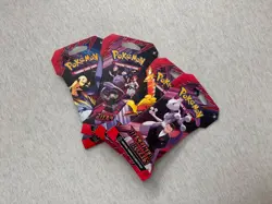 Pokemon Destined Rivals SLEEVED Packs Set of 4 Full art set SHIPS TODAY - Image 1