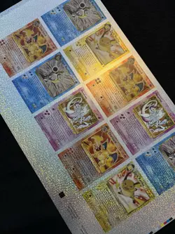 Pokemon Jumbo Legendary Collection Uncut Sheet (See Description) - Image 1