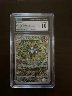 Pokemon TCG Magneton SVP 159 Black Star Promo Surging Sparks - Image 1