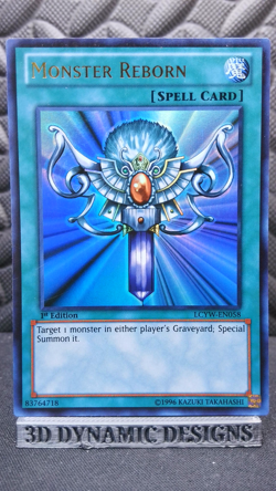 | Yugioh Monster Reborn LCYW-EN058 1st Edition Yugis World Ultra Rare NM/LP 🔥 | - Image 1
