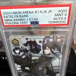 Kaiju No 8 Union Arena Mina Ashiro Autograph Card Signed By Katelyn Barr PSA - Image 3