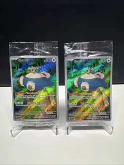 Pokemon TCG Snorlax 051 Black Star Promo Sealed Card Set of 2 - Image 1