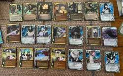 Naruto TCG CCG 21Card Lot Orochimaru Sanin Instant Collection Rares Gold 2002 - Image 1