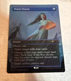 MTG Vision Charm - DanDan Secret Lair 7040 Bonus Card Foil - Image 1
