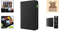 Exo-Tec 9-Pocket Trading Card Zip Binder - 360 Cards, Lightweight Protection - Image 2