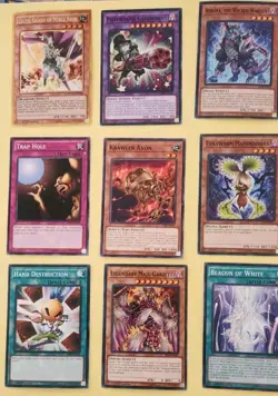 YU-GI-OH ! TRADING CARD LOT #1, 18 ASSORTED TRADING CARDS IN PERFECT CONDITION - Image 2