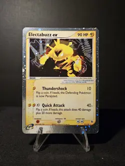 Electabuzz EX 97/109 Holo Rare EX Ruby & Sapphire Pokemon Card 2003 LP - Image 1