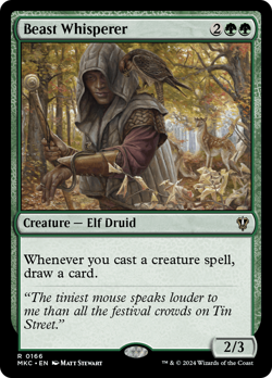 Beast Whisperer Murders at Karlov Manor Commander PLD Rare CARD ABUGames - Image 1