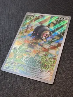 Pokemon TCG Lechonk Card Obsidian Flames Illustration Rare 209/197 NM Condition - Image 2