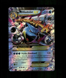 Custom Holo BLASTOISE Card BLASTOISE EX Japanese Card READ DESCRIPTION BELOW a1 - Image 1
